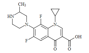 Gatifloxacin Desmethoxy 8-Fluoro